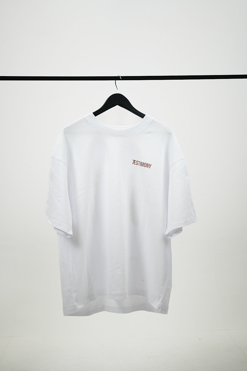 Wit T-shirt maat 6+1 (unisex)